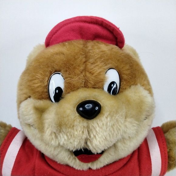 SHONEY’S SHONEY BEAR 2000s Vintage Restaurant Advertisement Teddy Bear Plush 13" - Picture 3 of 12